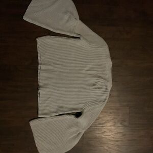 Grey Free People knitted sweater